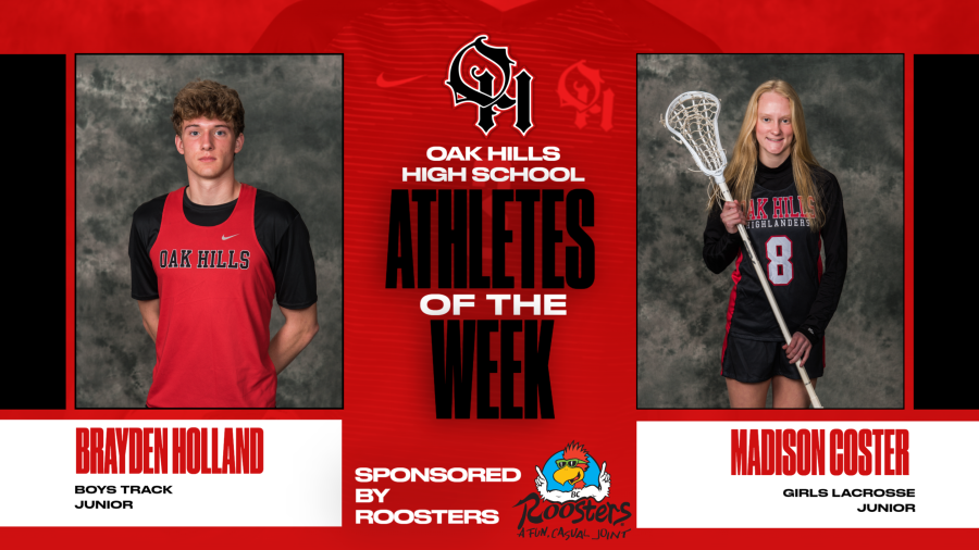 Roosters OHHS Athletes of the Week